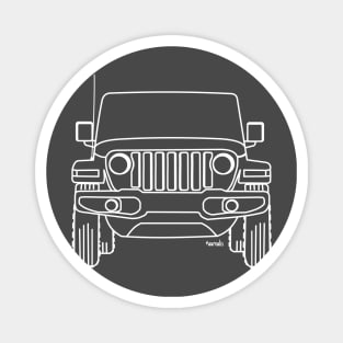 Jeep sahara limited edition Magnet